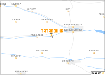 map of Tatarovka