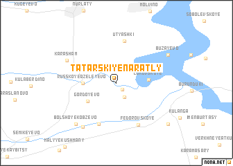map of Tatarskiye-Naratly