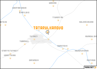 map of Tatar-Ulkanovo