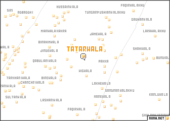 map of Tatarwāla