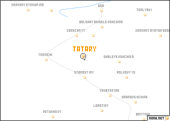 map of Tatary