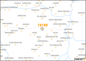 map of Tātār