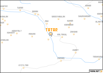 map of Tatar