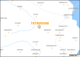 map of Tataurikha