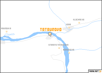 map of Tataurovo