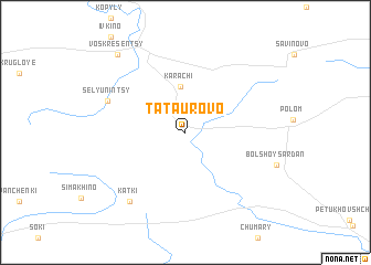 map of Tataurovo