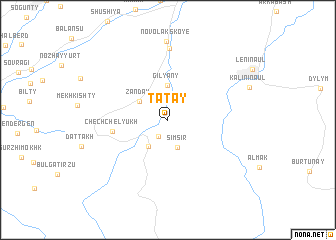 map of Tatay