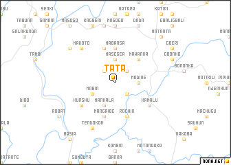 map of Tata