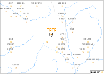 map of Tata