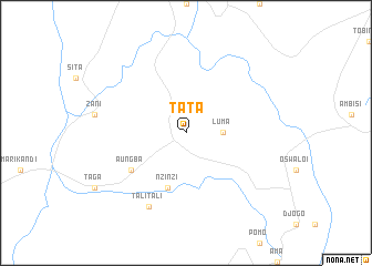 map of Tata