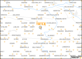 map of Tatce