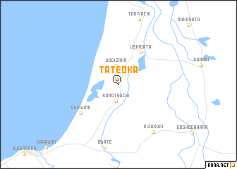 map of Tateoka
