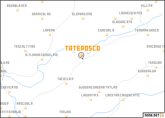 map of Tateposco