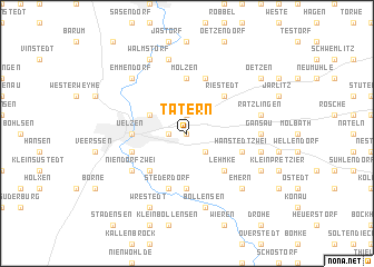 map of Tatern