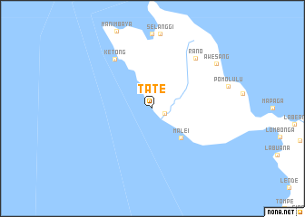 map of Tate