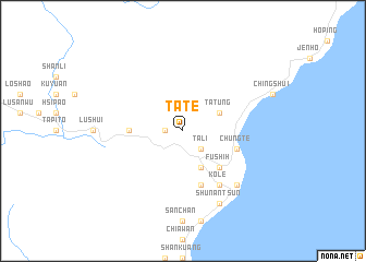 map of Ta-te