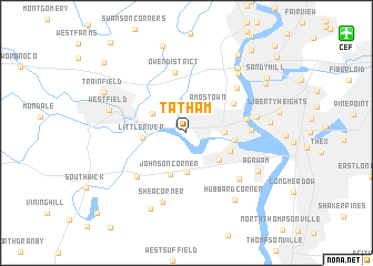 map of Tatham