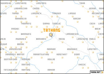 map of Ta Thang