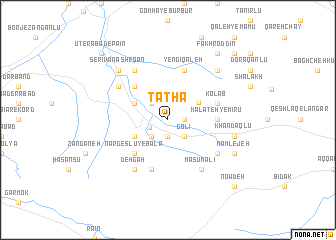 map of Tāthā