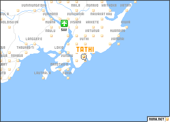 map of Tathi