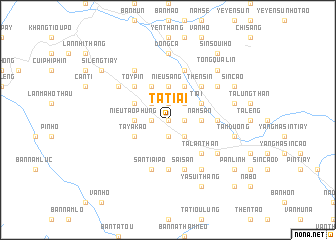 map of Ta Tiai