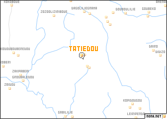 map of Tatiédou