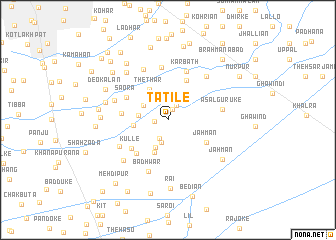 map of Tatīle