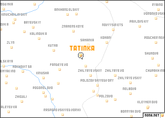 map of Tatinka