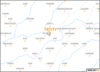 map of Tʼatʼitī