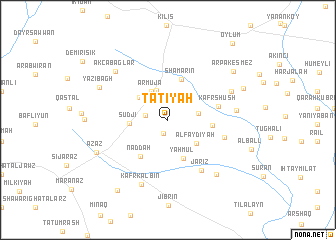 map of Ţāţīyah