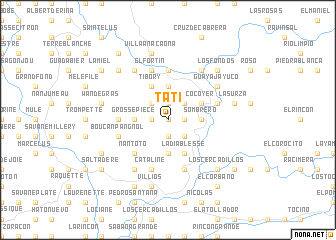 map of Tati