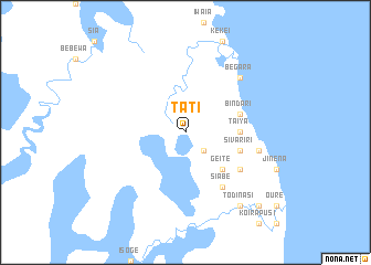 map of Tati