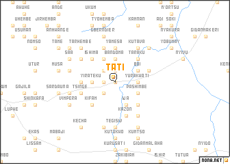 map of Tati