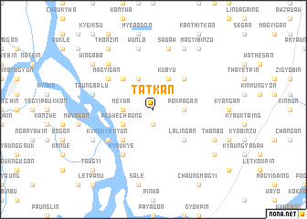 map of Tatkan