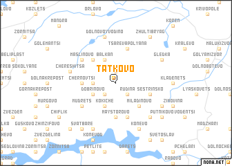 map of Tatkovo