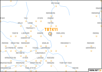 map of Tatkyi