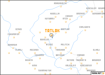 map of Tatlak