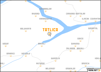 map of Tatlıca