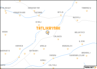 map of Tatlıkaynak