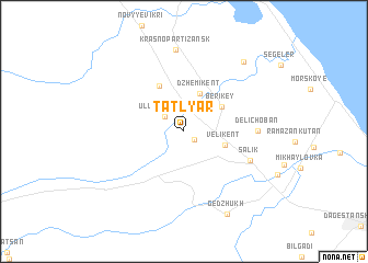 map of Tatlyar