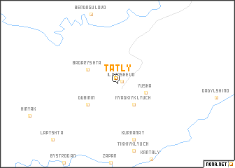 map of Tatly