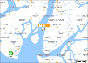 map of Tatmaw