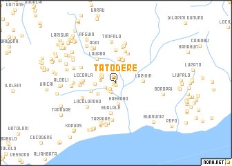 map of Tatodere