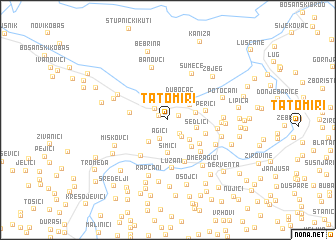 map of Tatomiri