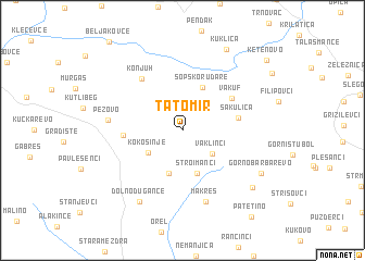 map of Tatomir
