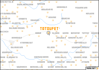 map of Tatoufet