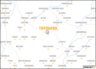 map of Tatoukou