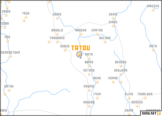 map of Tatou