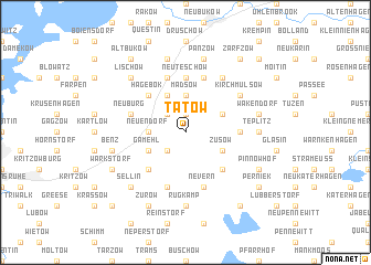 map of Tatow
