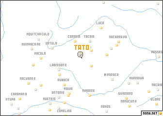 map of Tato